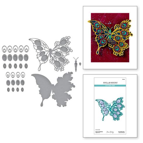 Spellbinders - Stanzschablone "Peacock Butterfly" Dies