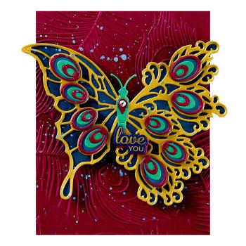 Spellbinders - Stanzschablone "Peacock Butterfly" Dies