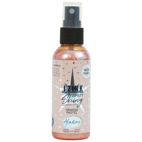 Aladine - Izink Spray Shiny "Orange Pastel" 80ml