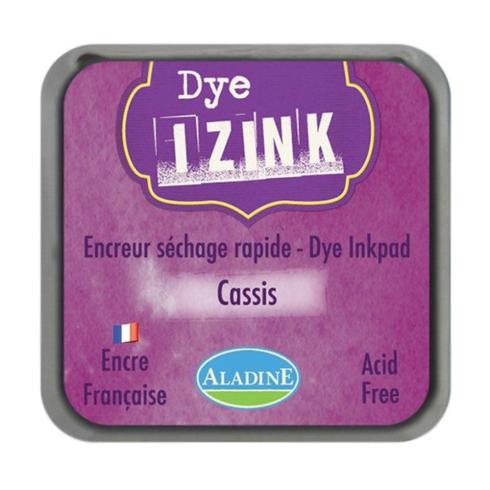 Aladine - Izink Dye Ink Pad "Violine Cassis" Pigment Stempelkissen