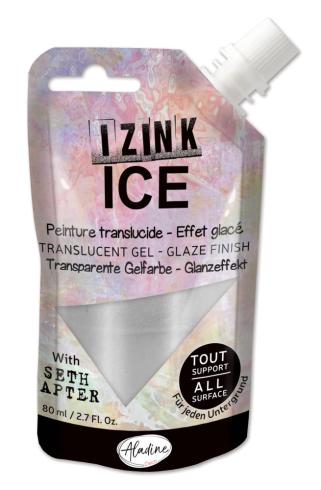 Aladine - Transparente Gelfarbe "Hailstone" Izink Ice 80ml