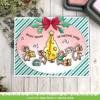 Lawn Fawn - Stempelset "Cheesy Christmas" Clear Stamps