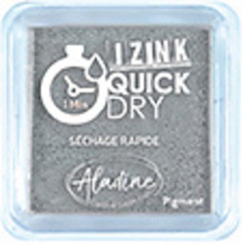 Aladine - Izink Quick Dry Ink Pad "Grey" Pigment Stempelkissen