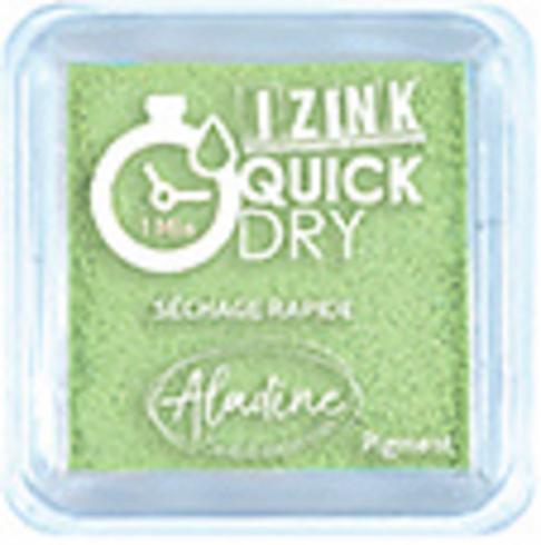 Aladine - Izink Quick Dry Ink Pad "Lime Green" Pigment Stempelkissen