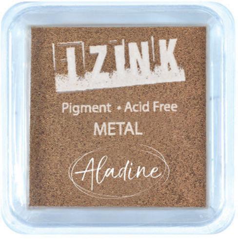 Aladine - Izink Quick Dry Ink Pad "Metal Copper" Pigment Stempelkissen