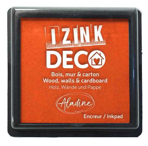 Aladine - Izink Deco Ink Pad "Orange" Pigment Stempelkissen