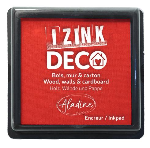 Aladine - Izink Deco Ink Pad "Red" Pigment Stempelkissen