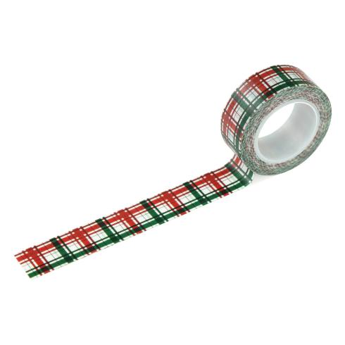 Echo Park - Decorative Tape "Festive Plaid" Washi Tape 