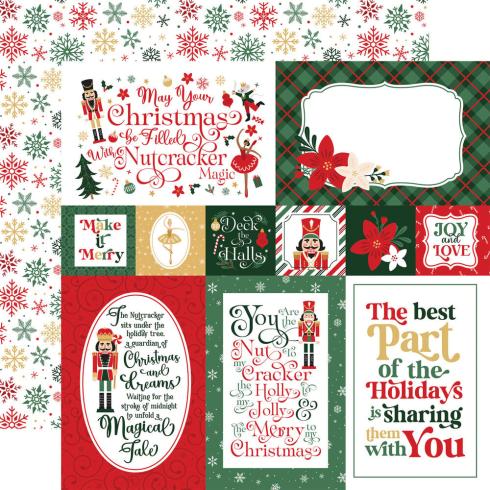 Echo Park - Designpapier "Nutcracker Christmas" Collection Kit 12x12 Inch - 12 Bogen