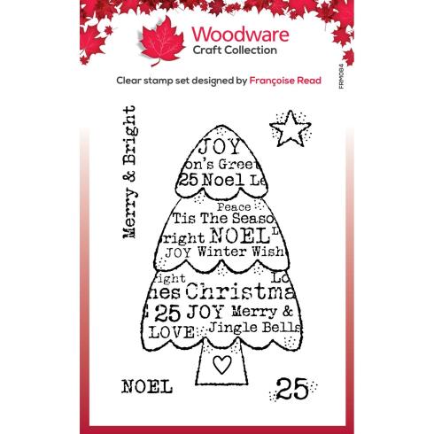 Woodware - Stempelset "Tree Wishes" Clear Stamps Design by Francoise Read