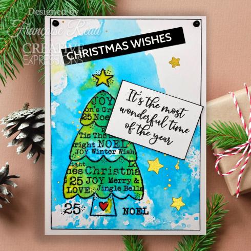 Woodware - Stempelset "Tree Wishes" Clear Stamps Design by Francoise Read