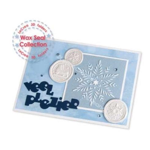 Leane Creatief - Prägefolder "Winter Time" 3D Embossing Folder