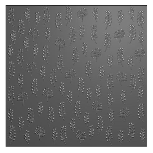 Nellie Snellen - Prägefolder "Leaves" 3D Embossing Folder 