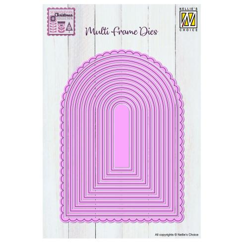 Nellie Snellen - Stanzschablone "Dome Arch" Multi Frame Dies