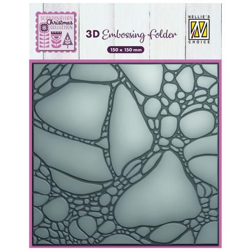 Nellie Snellen - Prägefolder "Paint Bubble" 3D Embossing Folder 