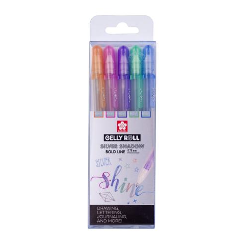 Sakura - Gelstift - Silver Shadow Set - Gelly Roll Pen