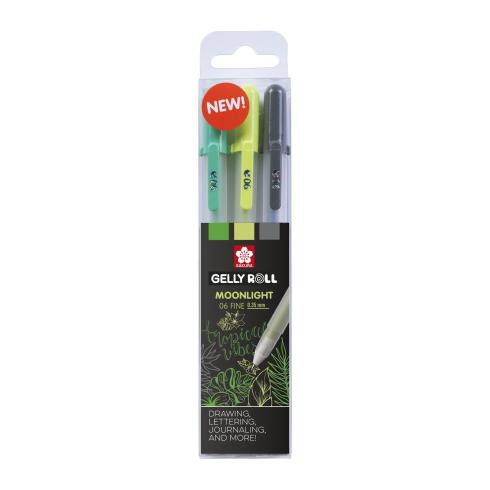 Sakura - Gelstift - Moonlight Set "Botanical" Gelly Roll Pen