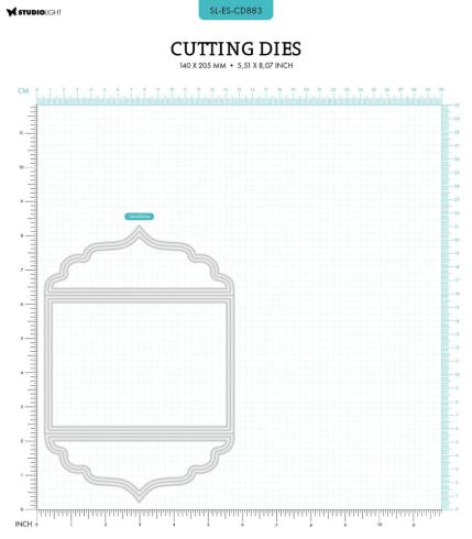 Studio Light - Stanzschablone "Classic Shutter Card" Dies