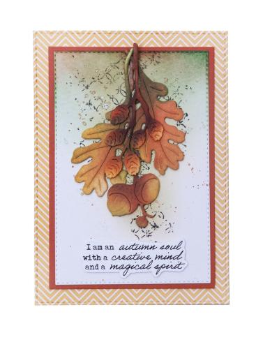 Studio Light - Designpapier "Autumn Oranges" Paper Pad A5 - 36 Bogen