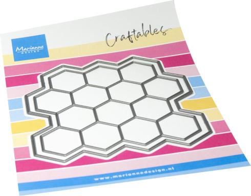 Marianne Design - Stanzschablone "Pixel Hexagon" Craftables Dies