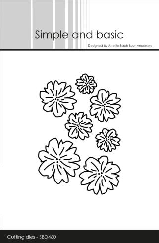 Simple and Basic - Stanzschablone "Flowers" Dies