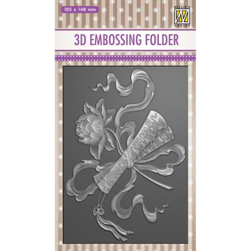 Nellie Snellen - Prägefolder "Diploma" 3D Embossing Folder 