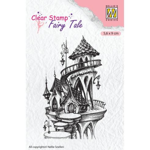 Nellie Snellen - Stempel "Summer Castle" Clear Stamps Fairy Tale