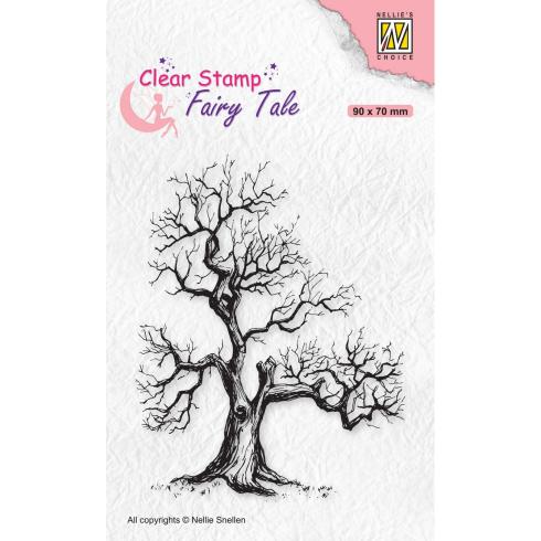 Nellie Snellen - Stempel "Elves Tree" Clear Stamps Fairy Tale