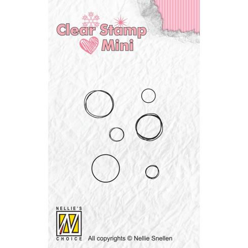 Nellie Snellen - Stempel "Bubbles" Clear Stamps Mini