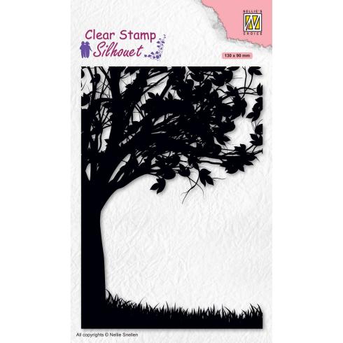 Nellie Snellen - Stempel "Tree-2" Clear Stamps Silhouet