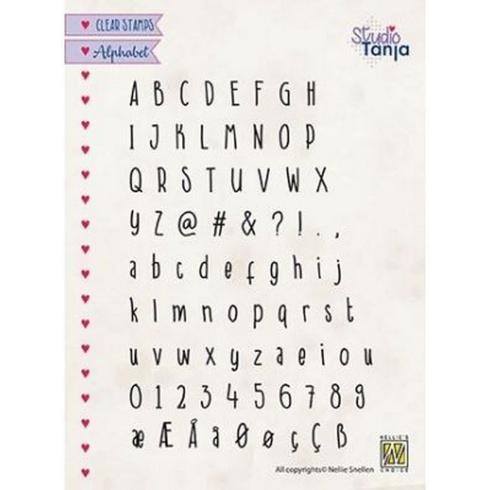 Nellie Snellen - Stempelset "Javi" Clear Stamps Alphabet