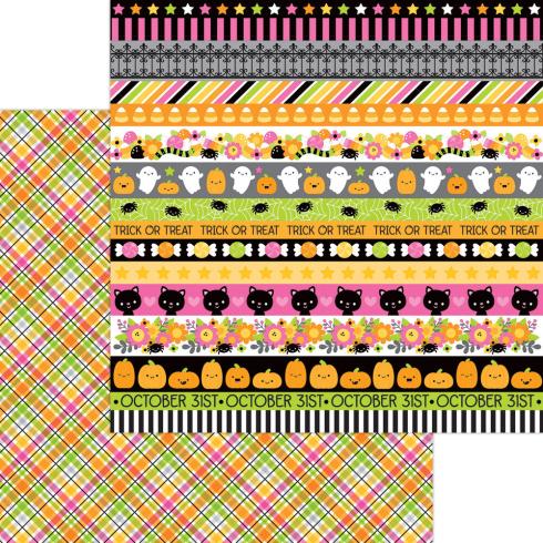 Doodlebug Design - Designpapier  "Hey Pumpkin " Paper Pack 12x12 Inch - 12 Bogen