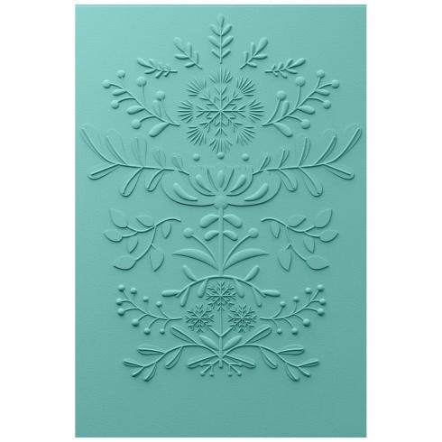 Sizzix - 3D Prägefolder "Yuletide" Embossing Folder Design by Catherine Pooler