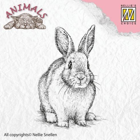 Nellie Snellen - Stempel "Rabbit" Clear Stamps Animals