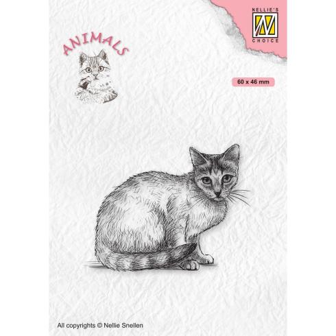 Nellie Snellen - Stempel "Cat" Clear Stamps Animals