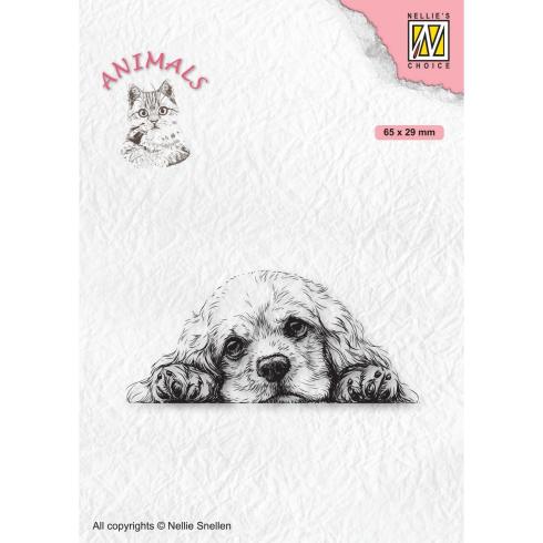 Nellie Snellen - Stempel "Dog Spaniel" Clear Stamps Animals