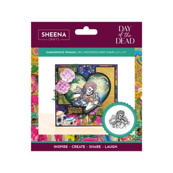 Crafters Companion - Stempel "Harmonious Woman" Clear Stamps Design by Sheena Douglass