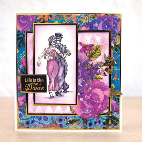 Crafters Companion - Stempelset "Life is the Dance" Clear Stamps Design by Sheena Douglass