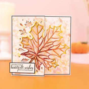 Crafters Companion - Stanzschablone "Maple Leaf" Dies