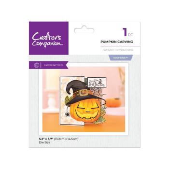 Crafters Companion - Stanzschablone "Pumpkin Carving" Dies