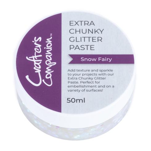 Crafters Companion - Extra Chunky Glitter Paste "Snow Fairy" 