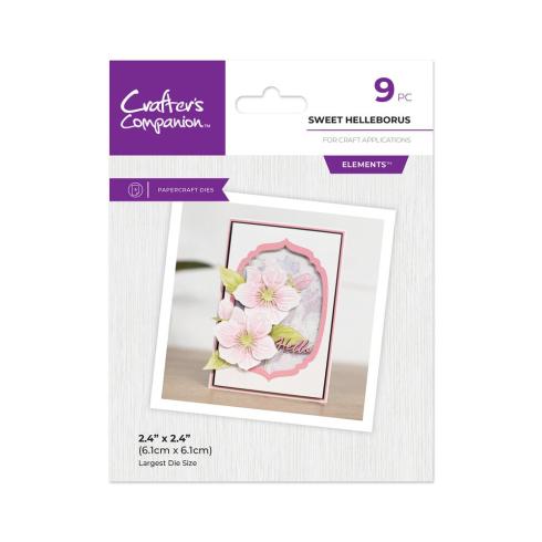 Crafters Companion - Stanzschablone "Sweet Helleborus" Dies