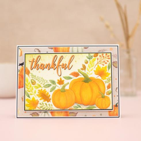 Crafters Companion - Prägefolder "Perfect Pumpkins" 3D Embossingfolder