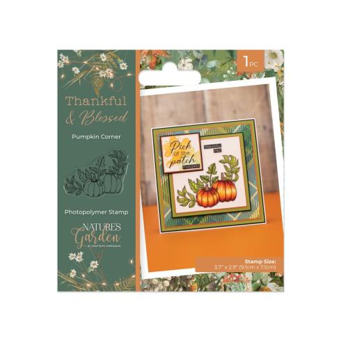 Crafters Companion - Stempel "Pumpkin Corner" Clear Stamps