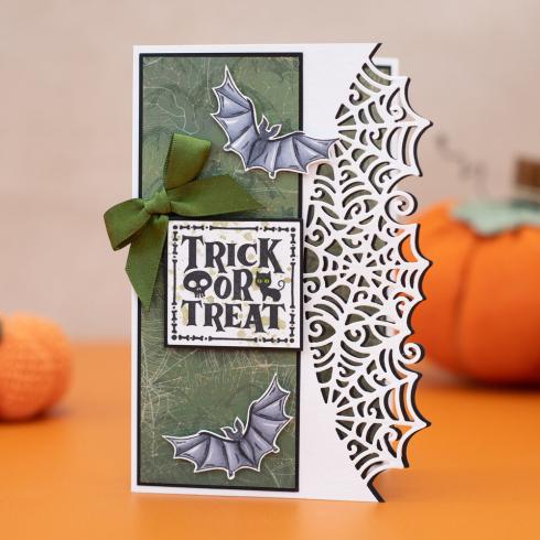 Crafters Companion - Stempelset "Vintage Halloween" Clear Stamps