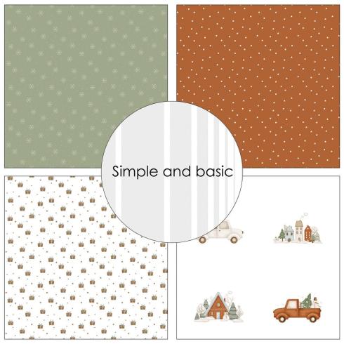 Simple and Basic - Designpapier "Kids Christmas" Paper Pack 12x12 Inch - 8 Bogen 