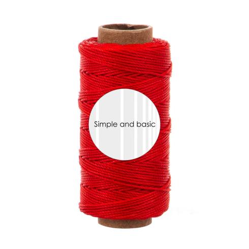 Simple and Basic - Garn "Bright Red" Polyester Thread 50m