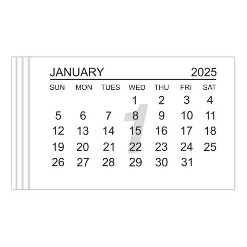 Papermania - Kalender - Create Christmas 2025 - Calendar Tabs