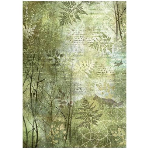 Stamperia - Decopatch Papier "Trees" Decoupage A4 - 6 Bogen  