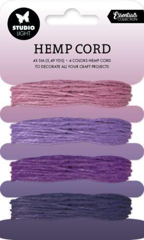 Studio Light - Hemp Cord "Shades of Purple"